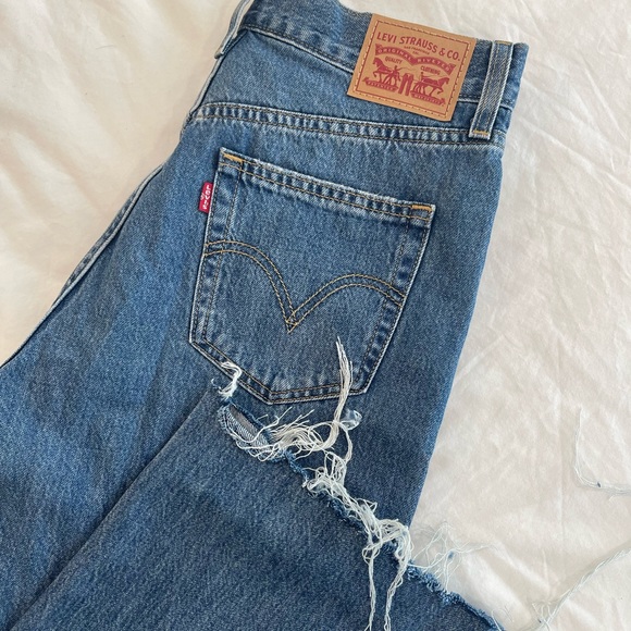 Levi's Denim - LEVI— HIGH WAISTED STRAIGHT JEANS